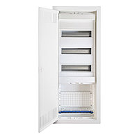 Щит встраиваемый, комбинированный, 36+6мод.+1 IT монт. панель, металл.дверца