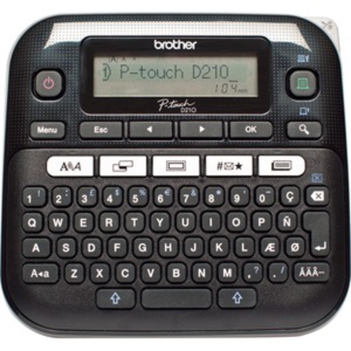 Принтер маркиратор Brother серия P-Touch  PT-D210 (печать на 6, 9,12мм лентах) (ENG)
