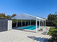 Шатёр двускатный 6х10 м ПРО, размер 60 м²