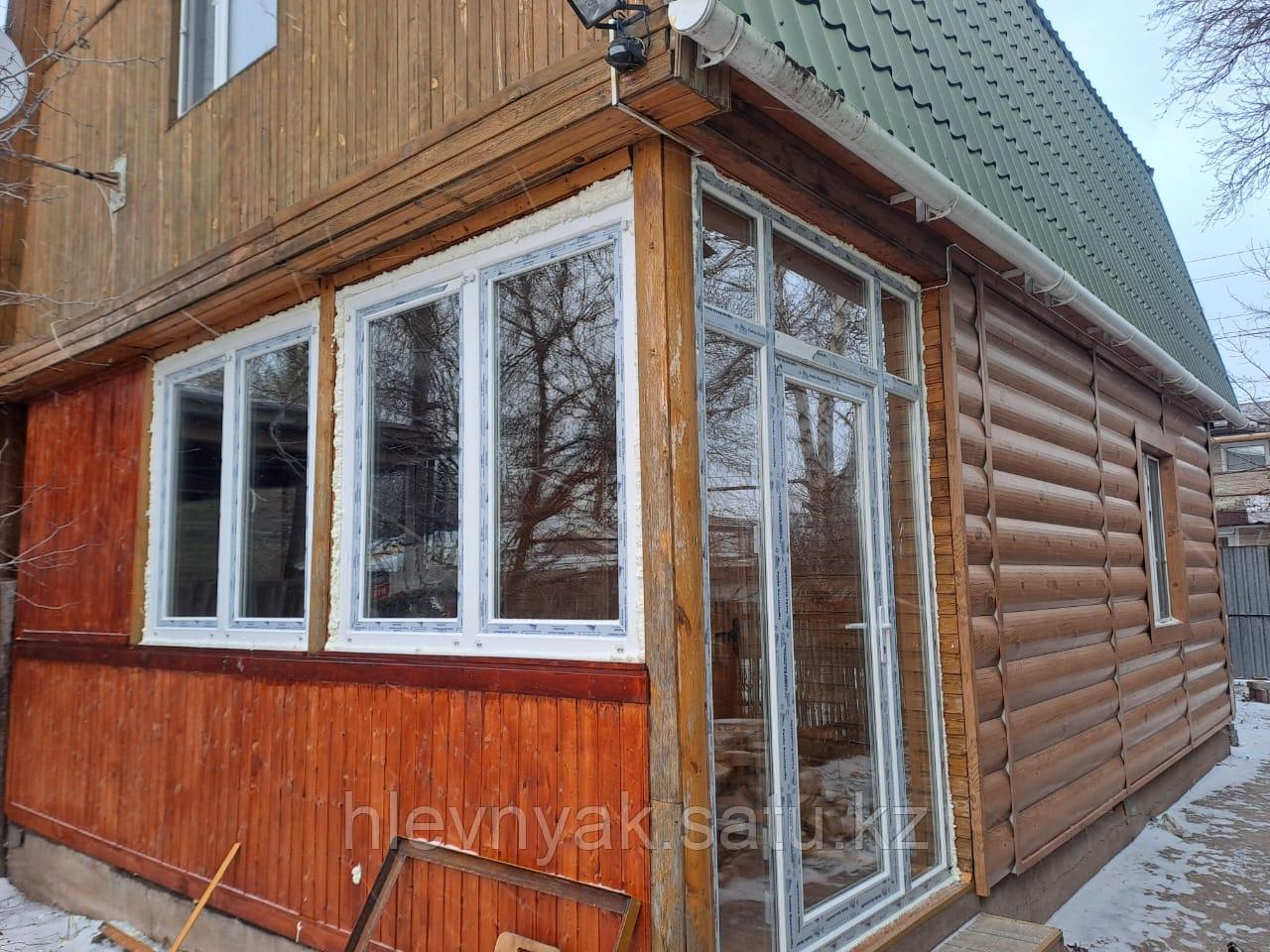Изготовление и установка металлопластиковых окон, любой сложности и ламинация под любой цвет, фото 1