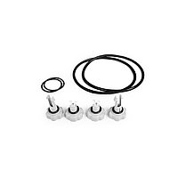 Набор клапанов для бассейнов Intex 25004 (4 клапана и 6 уплотнительных резинок в наборе)