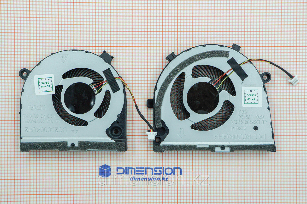 Кулер, вентилятор DC28000KVRO DC28000KURO для Dell G3 G3-3579