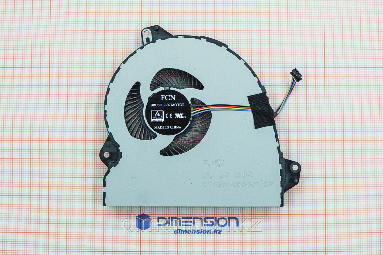 Кулер, вентилятор для ASUS FX53V FX53VD KX53VE ZX53VD ZX53VE GL553