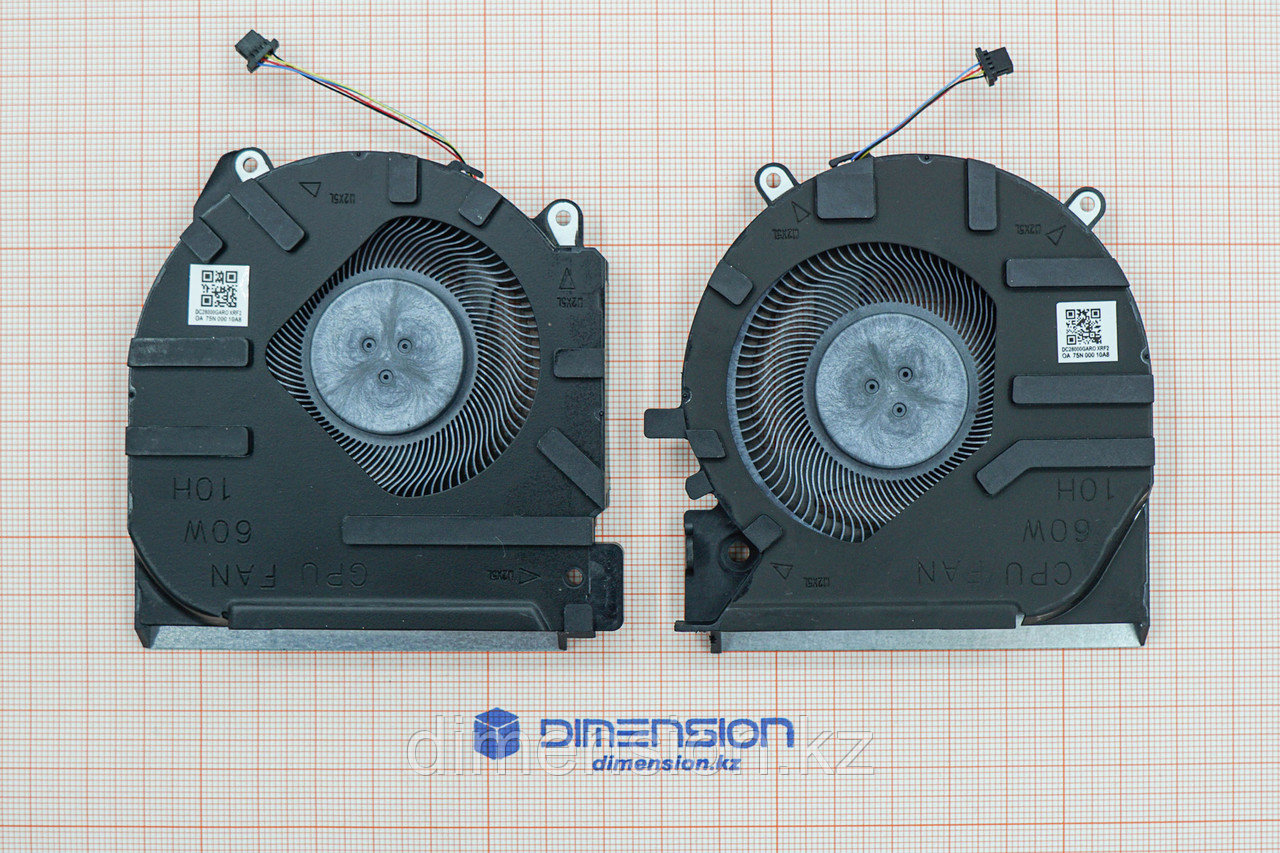 Кулер, вентилятор для HP Victus 16-D 16-E TPN-Q263 Q264 M75721 M75723  (60 ватт) 60W back