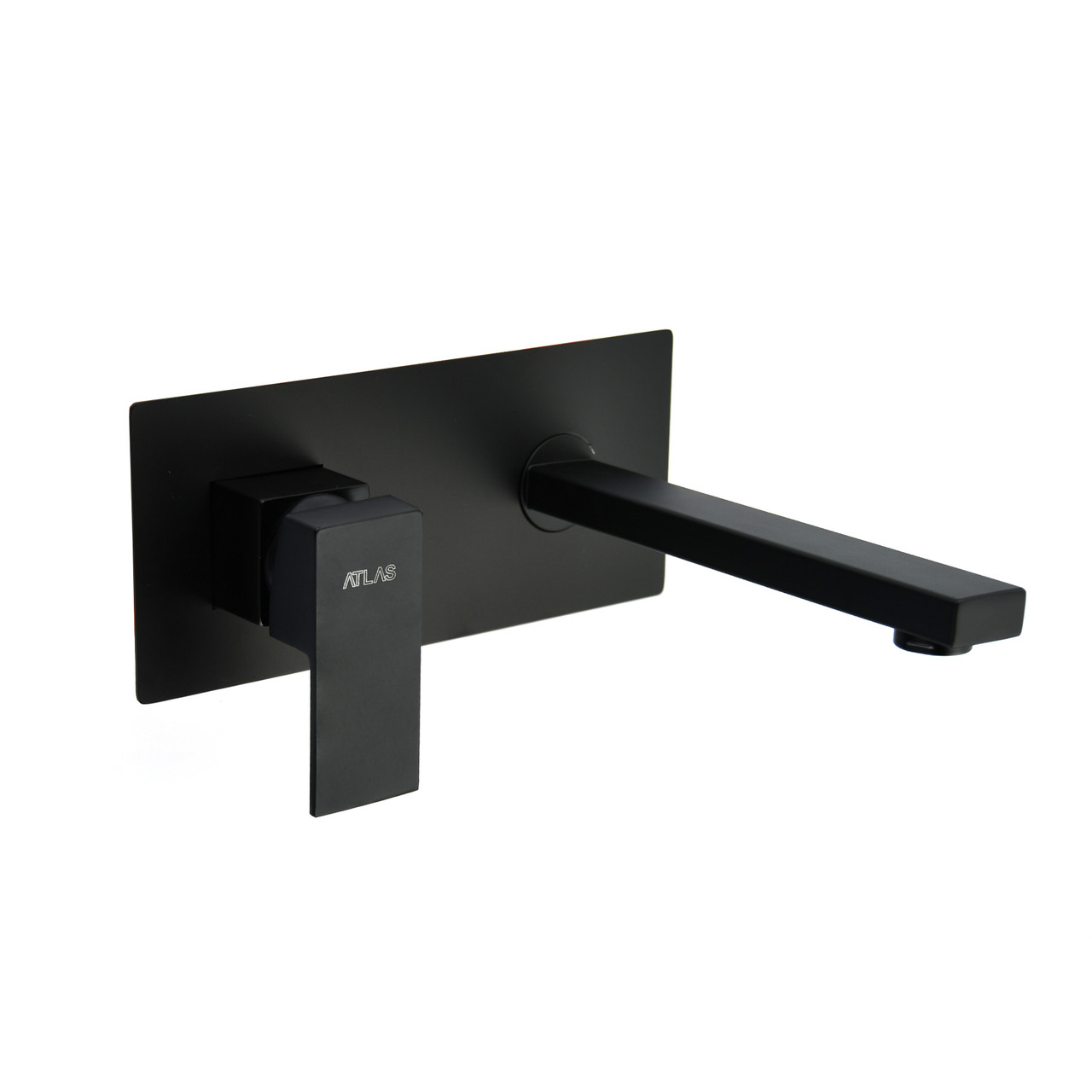 Смеситель для умывальника скрытого монтажа ATLAS GLOW GW1002302 / матовый черный