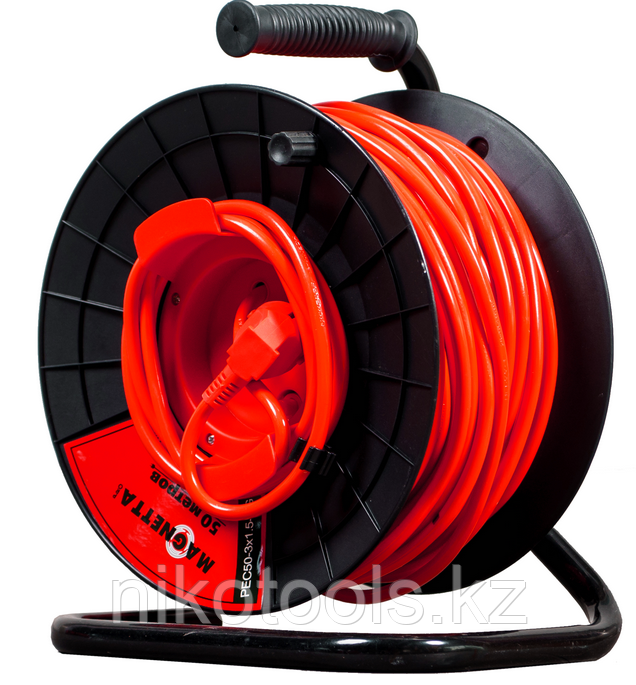 Magnetta, PEC50-3X1.5-AG, Удлинитель садовый 1.5мм 50м