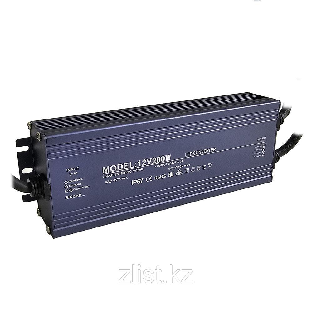 Блок питания герметичный 16А 100w  Блок питания IP67 12V 100W