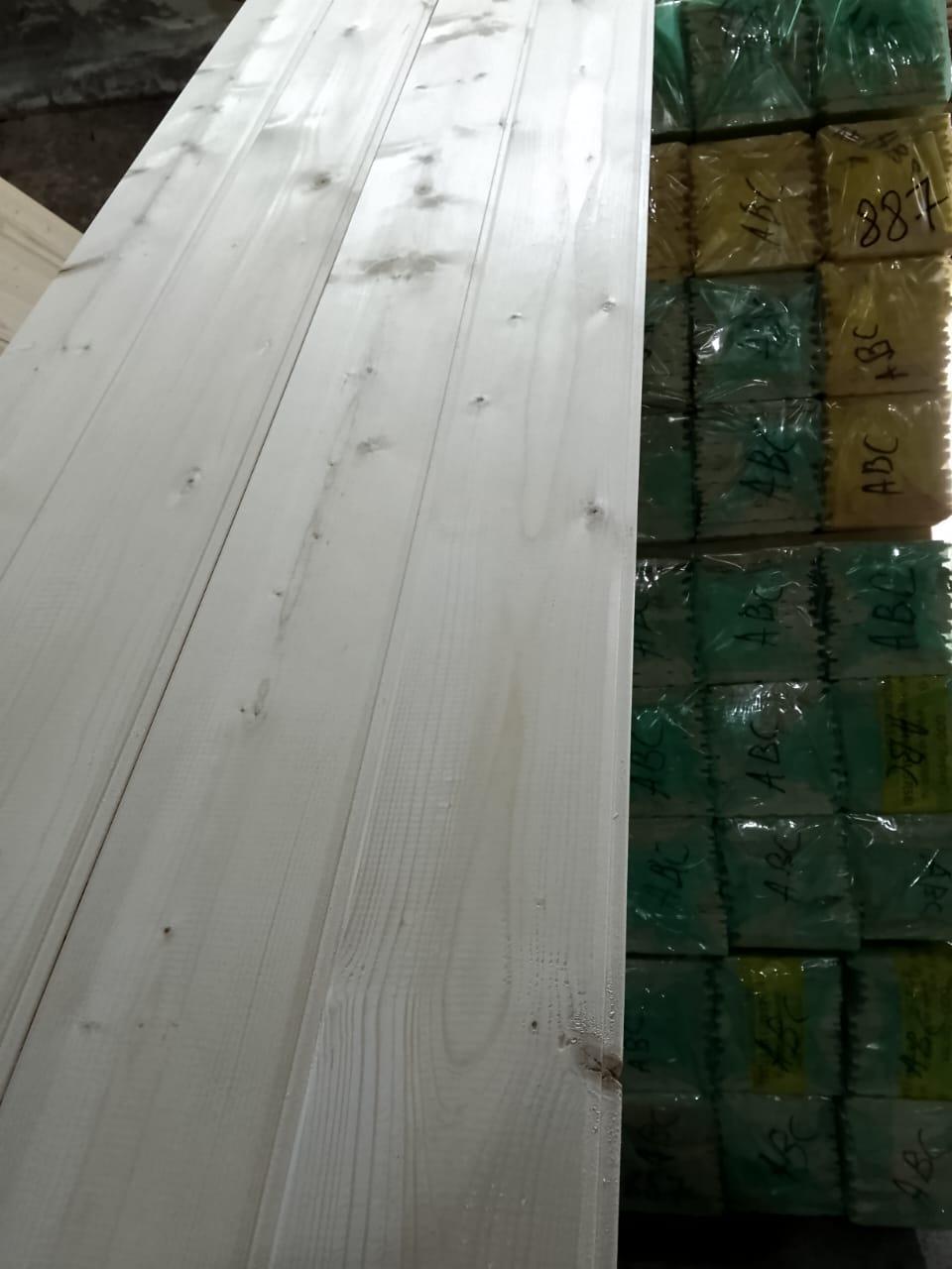 Вагонка сосна "штиль" 12,5*110*6000 АВС с (уп - 10шт)