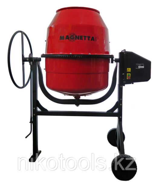 Magnetta, CMV200P, Бетоносмеситель электрический 200л, 220В, 50Гц, 1000Вт