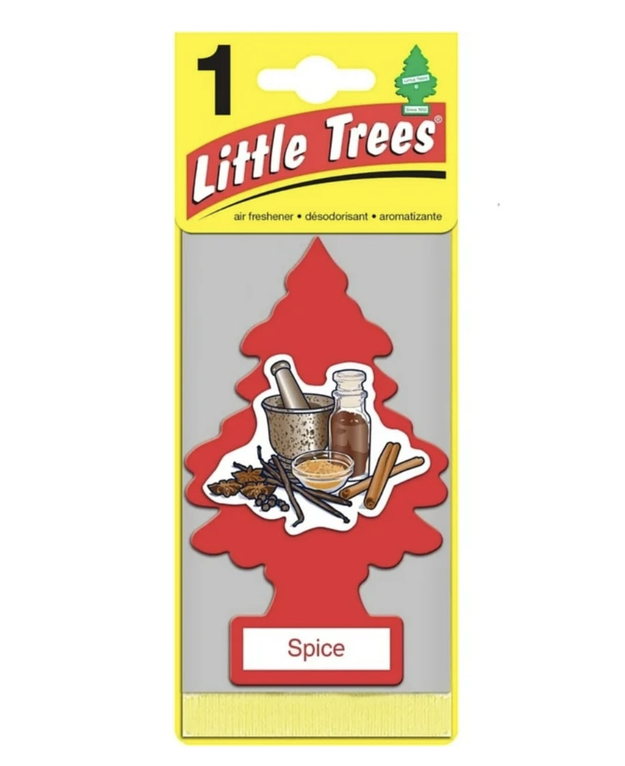 Ароматизатор в авто "ПРЯНЫЙ АРОМАТ" Ёлочка "Little Trees"