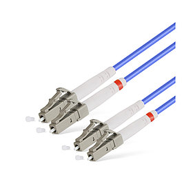 Патч Корд Оптоволоконный LC/UPC-LC/UPC MM OM4 50/125 Duplex 3.0мм 1 м