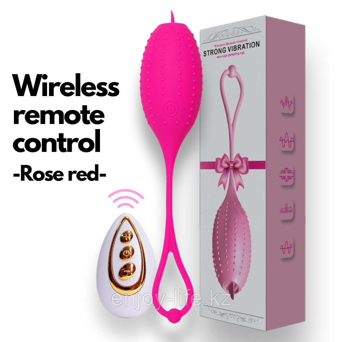 USB Вибратор ”Pleasure wave” с шипиками.