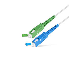 Абонентский FTTH Патч Корд SС/UPC-SC/APC SM 1 м