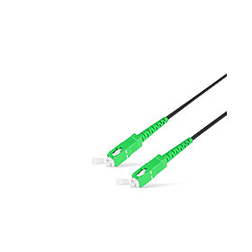 Абоненттік FTTH Патч Корд ЅС/APC-SC/APC SM 1 м Black