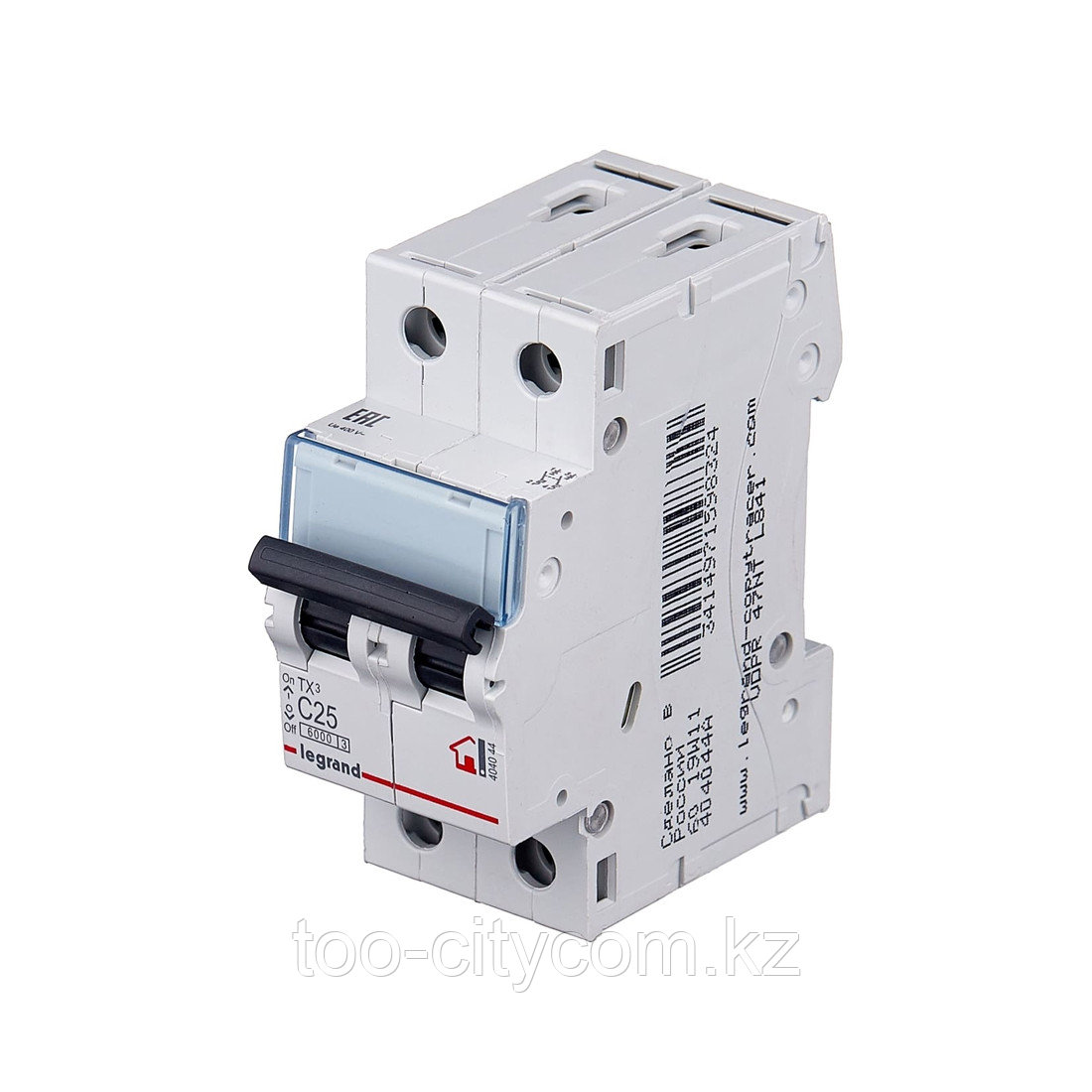 Legrand 404044 2P C 25A TX3 6000 6kA автоматты ажыратқышы, фото 1