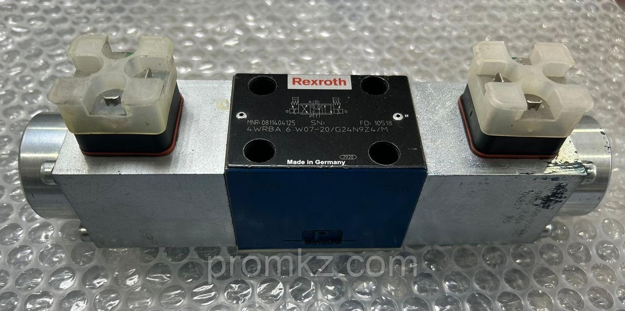 Гидравлический пропорциональный направляющий клапан Rexroth 4WRBA6W07-2O/G24N9Z4/M