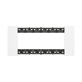 Рамка декоративная Bticino KA4806KW Living Now 6 модулей белый