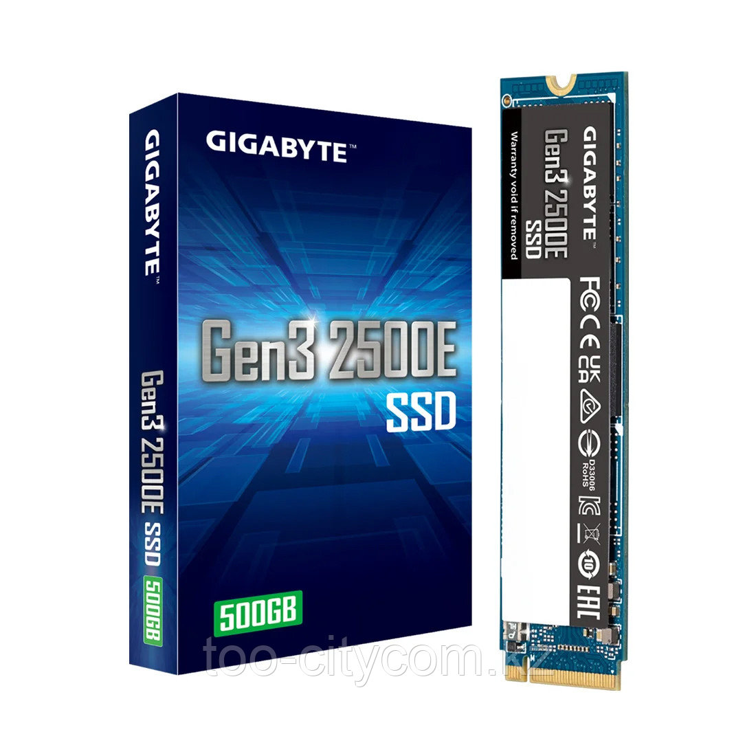 Твердотельный накопитель SSD Gigabyte G325E500G 500GB M.2 2280 PCIe 3.0x4, фото 1