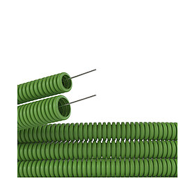 Труба ПВХ гибкая гофрированная DKC 91920G 20мм зеленый