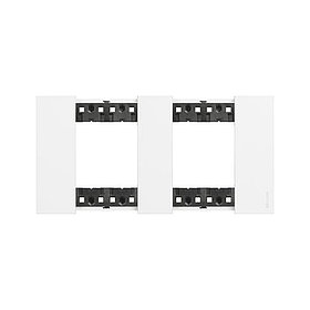Рамка декоративная Bticino KA4802M2KW Living Now 2 поста (2+2) белый
