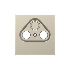 Центральная накладка MERTEN MTN4123-6033 D-Life TV розетки, 2/3 отверстий сахара