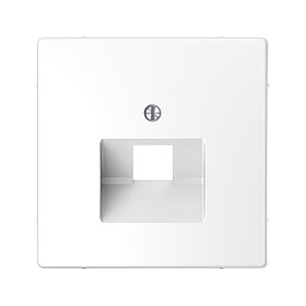 Центральная накладка MERTEN MTN4521-6035 D-Life для розетки 1-ой RJ45 белый лотос