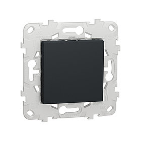 Вывод кабеля SE NU586254 Unica New 16А антрацит