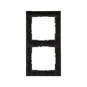 Рамка декор. универсальная 2-постовая Suno Антрацит