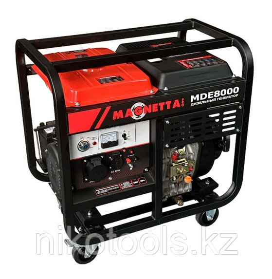 Magnetta, MDE8000, Дизельный генератор 6.5 кВт, 220 В