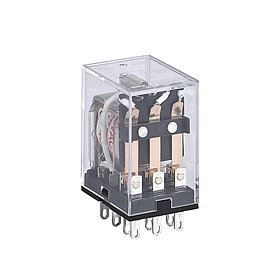 Промежуточное реле CHINT JZX-22F(D) 4 конт. с инд. LED 3А 220В DC