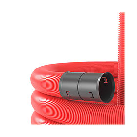 Двустенная труба ПНД DKC 121963 гибкая для кабельной канализации д.63мм с протяжкой