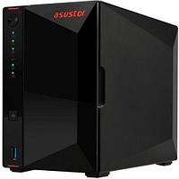 Сетевое хранилище ASUSTOR AS5402T, 2 Bay NAS, Quad-Core 2.0GHz CPU, Dual 2.5GbE Ports, 4GB DDR4, Four M.2 SSD