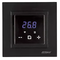 Devi Classy c Wi-Fi, с датчиком пола, черный, 16А