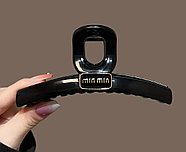 Заколка краб бренды, 12см, пластик,5 видов, цена за упаковку, фото 2