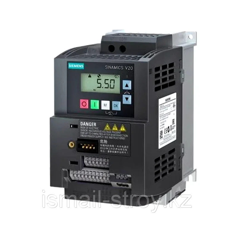 Преобразователь частоты Siemens SINAMICS V20 – 22 кВт – 380…480 В – IP20