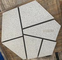 Тротуарная плитка ПОЛИГОНАЛЬ в разных цветах