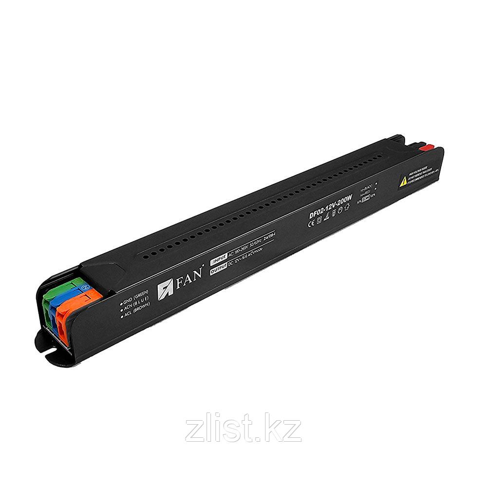 Блок питания для светодиодных лент. Понижающий трансформатор DF02 12V 200W