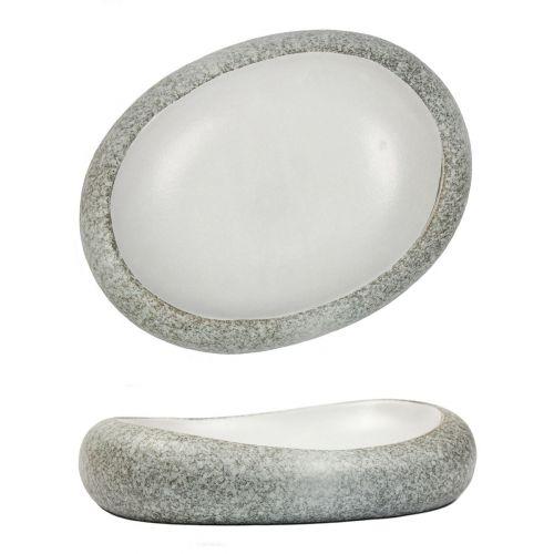 Блюдо/салатник, 300мл,26*20cм, h=6cм, серия White Matt Taiga P.L.