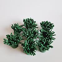 Заготовка для поделок. Кусты из изолона, 10шт., высота 3см.