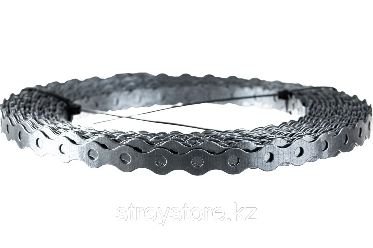 Лента перфорированная вентиляционная, цинк, Волна 12 х 0.5 мм, 25 м, ЗУБР