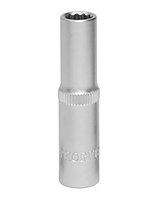 Головки торцевые глубокие 3/8"DR (12-гранные)