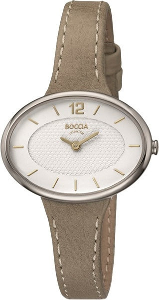 Часы Кварцевые Boccia Titanium 3261-02-Beige титан