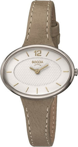 Часы Кварцевые Boccia Titanium 3261-02-Beige титан, фото 1