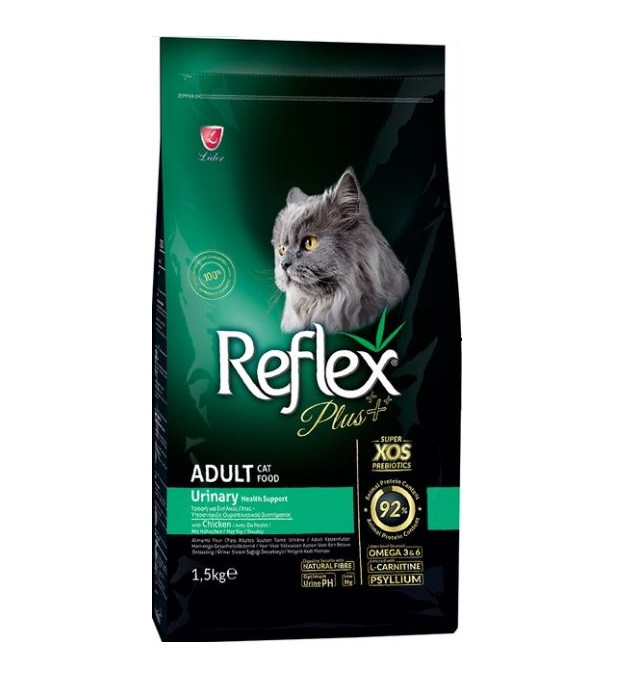 Reflex Plus Urinary 1,5 кг для кошек при мочекаменной болезни, фото 1