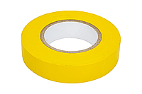 Изолента ПВХ Fixline 0.13х15мм 5кВ желтая 20м (-30..+50С) Полимерпласт