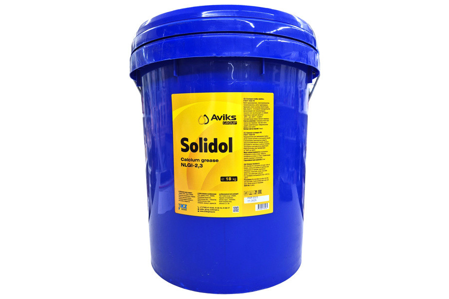 Смазка AVIKS Солидол 18кг. (ведро) / Майлау майы, фото 1