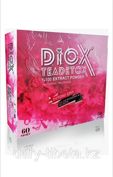 Diox Teadetox ( Диокс Красный чай ) для похудения,Турция(60 саше)