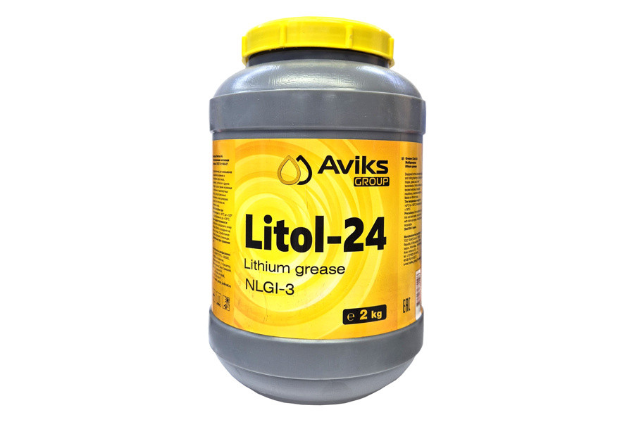 Смазка AVIKS Литол-24 2кг. (банка) (6шт) / Майлау майы, фото 1