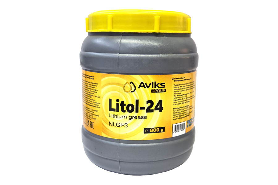Смазка AVIKS Литол-24 800гр. (банка) (12шт) / Майлау майы, фото 1