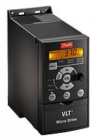 Преобразователь частоты 0.75 кВт 1ф 200-240В DANFOSS 132F0003 VLT MICRO DRIVE FC 51